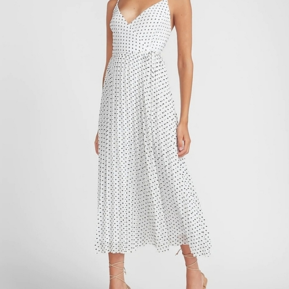 Express maxi wrap dress
